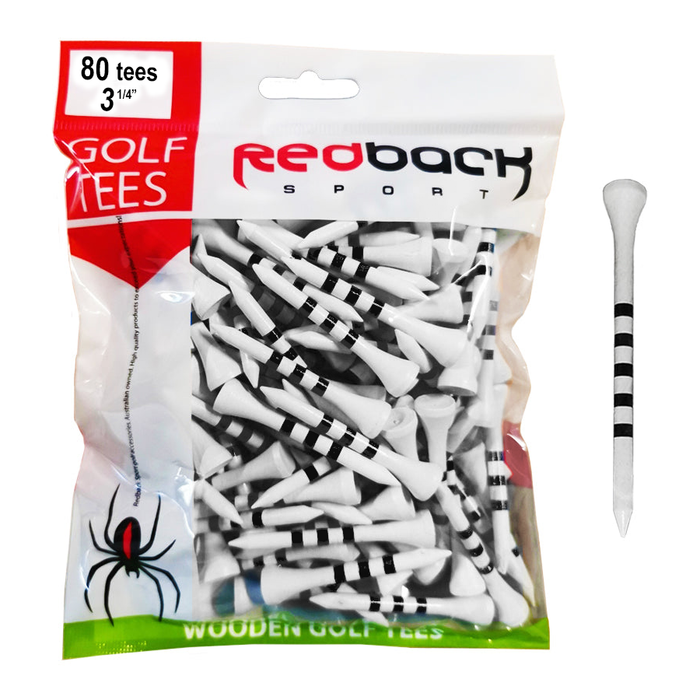 WOODEN TEES - LARGE PACKS (20 BAGS) $4.50 per bag