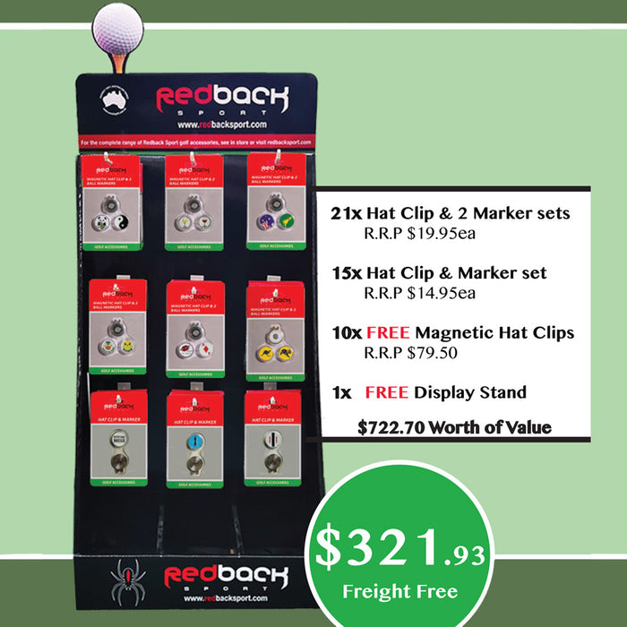 BALL MARKER DISPLAY PACKAGE