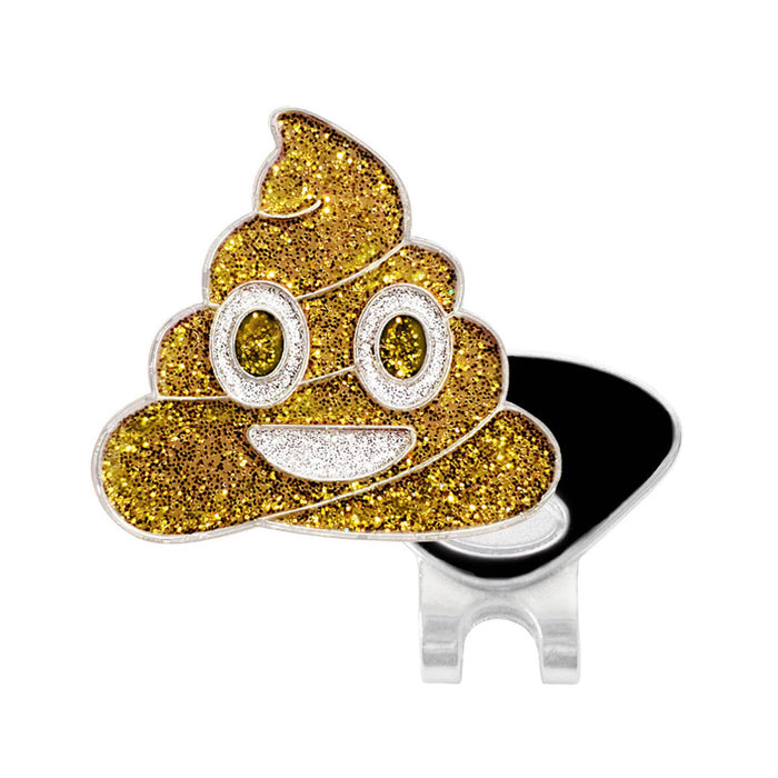Navika Glitzy Oh $h!t Ball Marker with Hat Clip