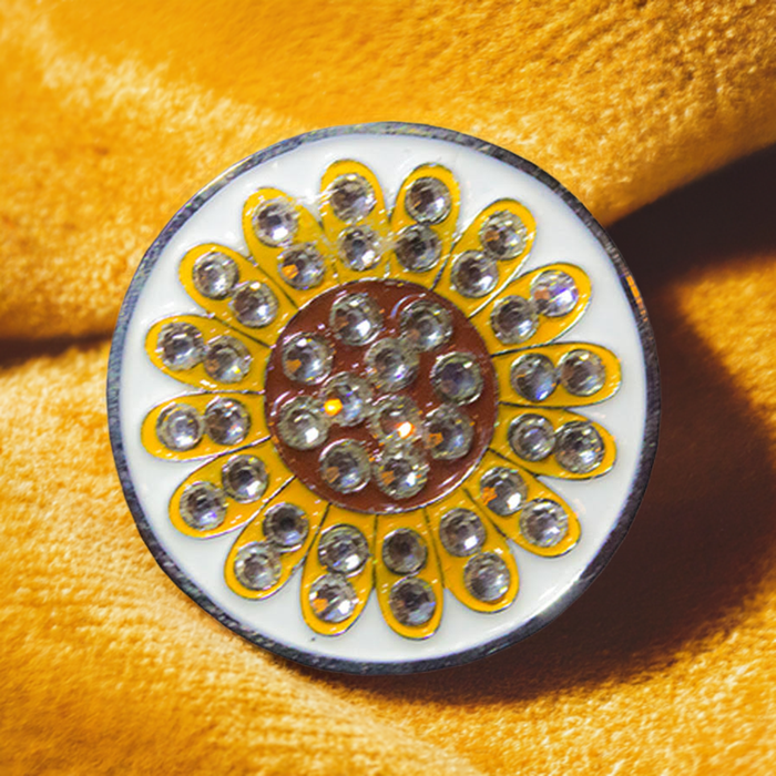 Sunflower Marker with Magnetic Hat Clip