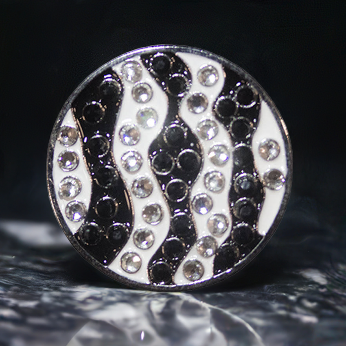 Zebra Marker with Magnetic Hat Clip