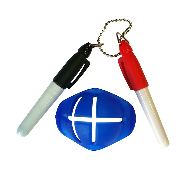 GOLF BALL LINE MARKING DEVICE