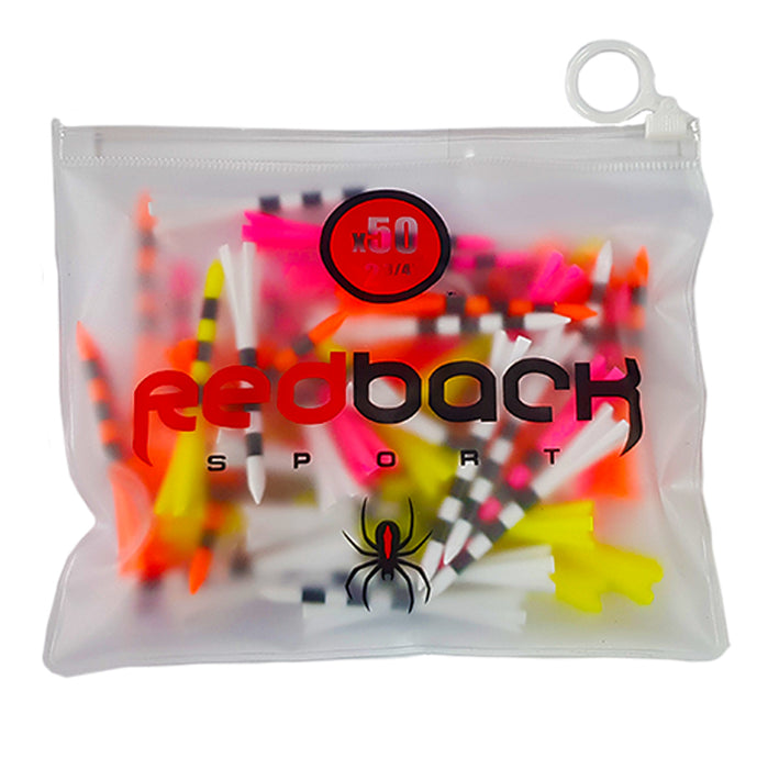 50 x NYLON DART TEES IN RESEALABLE BAG (2 3/4")