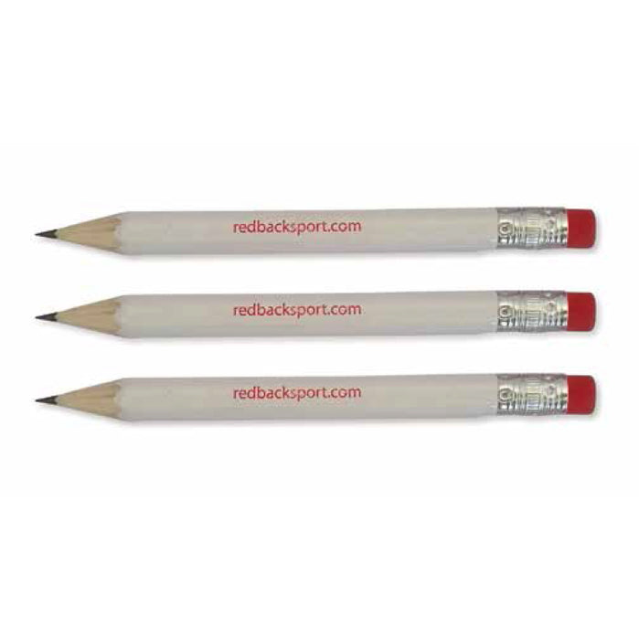 100 x WOODEN PENCIL WITH ERASER