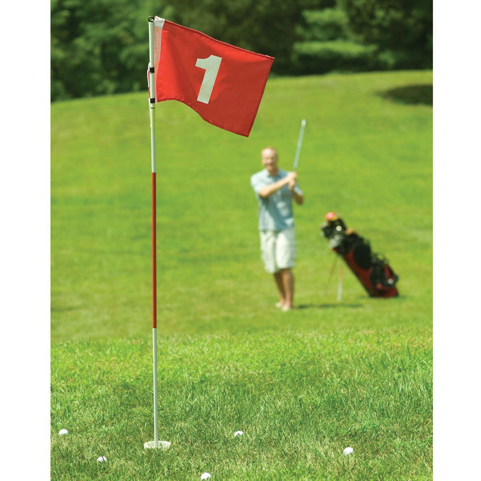 BACK YARD FLAG STICK (1ST HOLE)