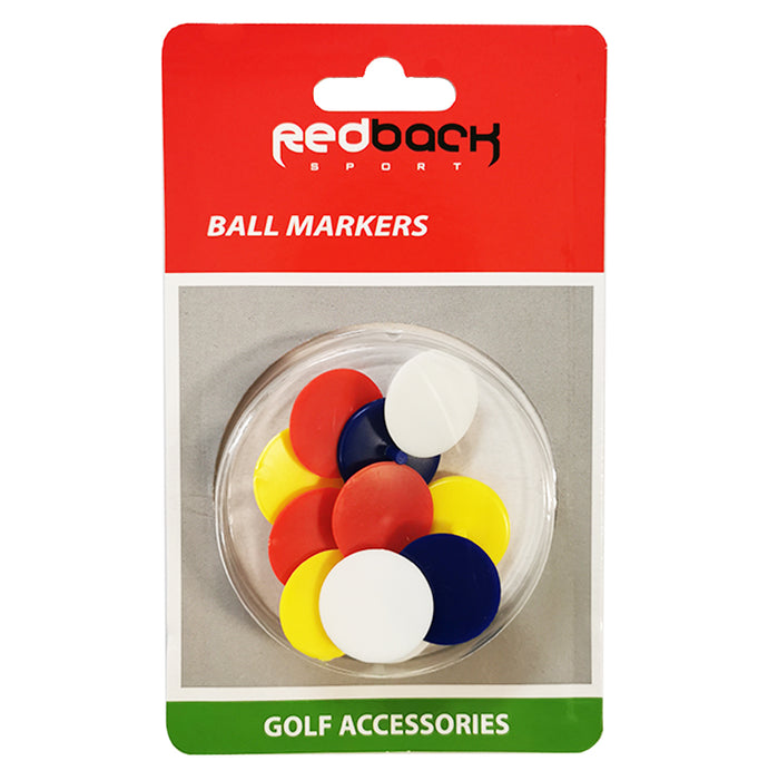 12 x PLASTIC BALL MARKERS