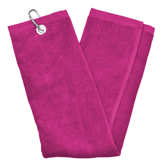 TRI-FOLD GOLF TOWEL